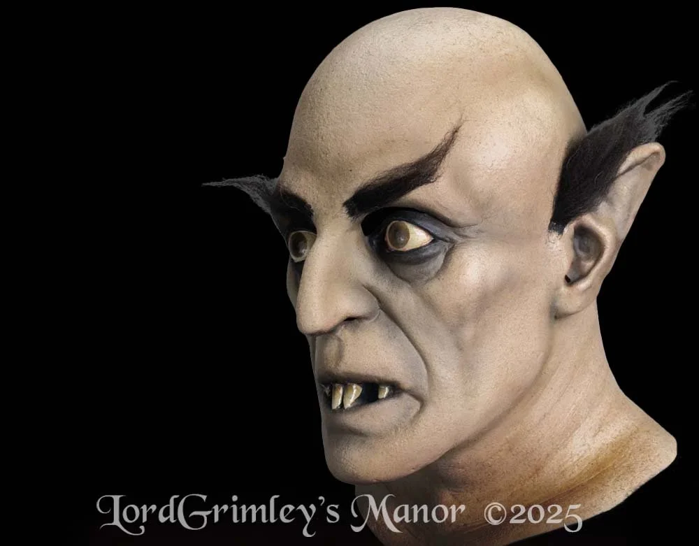 Trick or Treat Studios - Mabry's Monsters Nosferatu Latex Halloween Mask - Lord Grimley's Manor