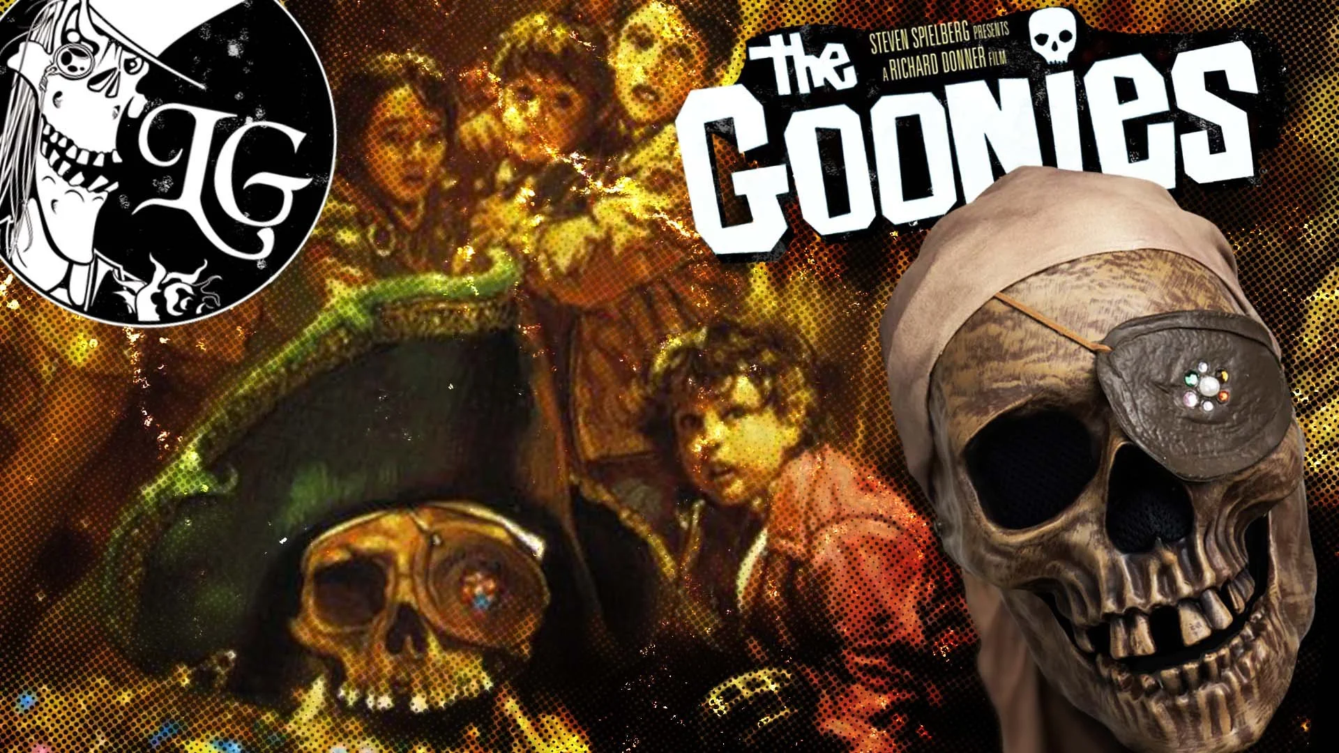Trick Or Treat Studios - The Goonies One-Eyed Willy Mask - Lord Grimley's Manor