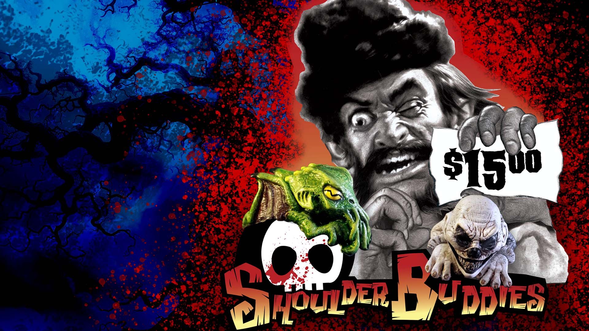 Lord Grimley's Manor Exclusive - Halloween Shoulder Buddies - Exclusive Halloween Prop