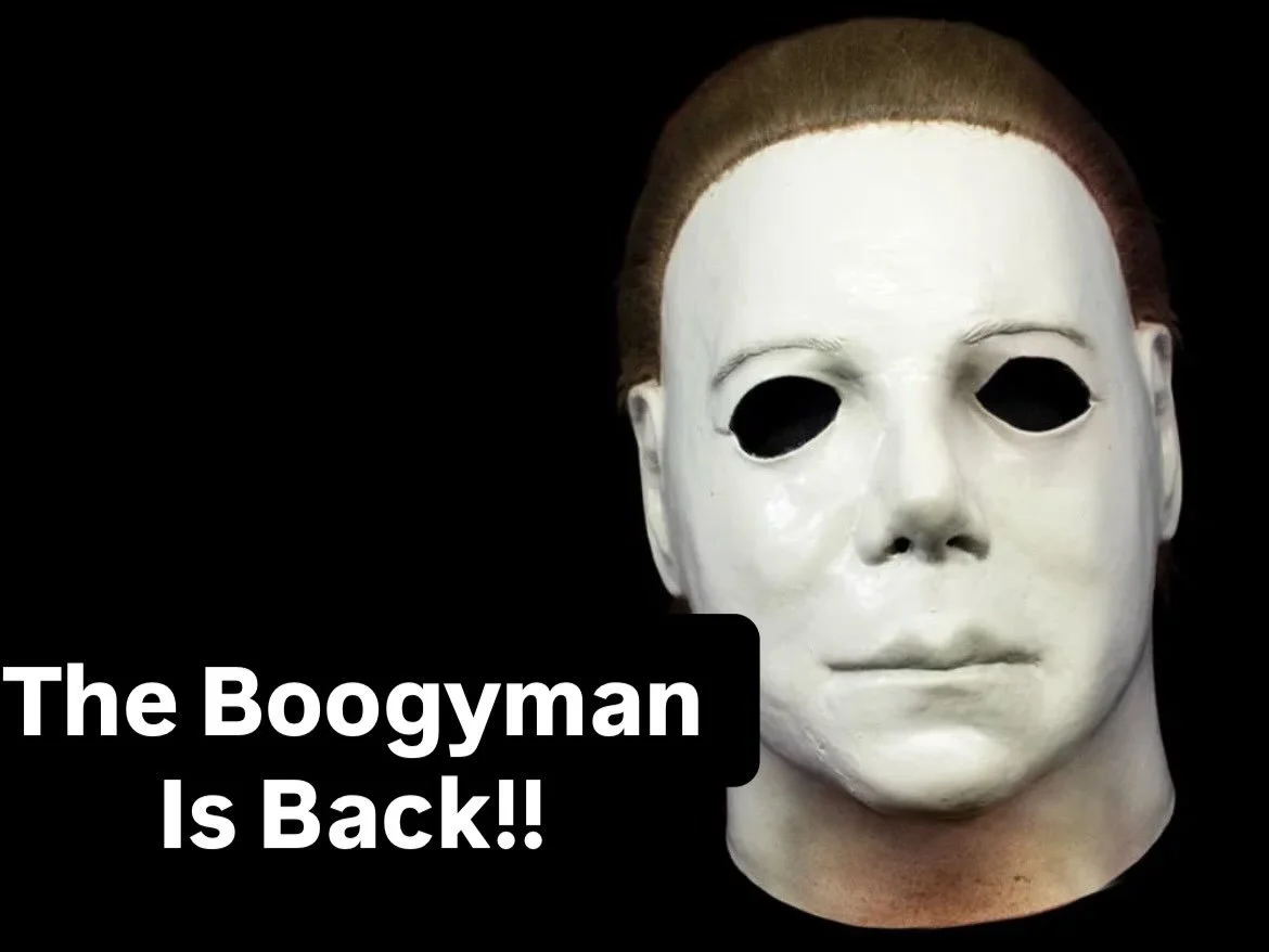 The Myers Boogyman is available again at Lordgrimley.com search &ldquo;Myers&rdquo; for our entire collection.  Our Sale has arrived 😈Use code OCTOBER26(All caps) at checkout for 15% off orders over $30 #myers #halloween #horror #michaelmyers #boogy