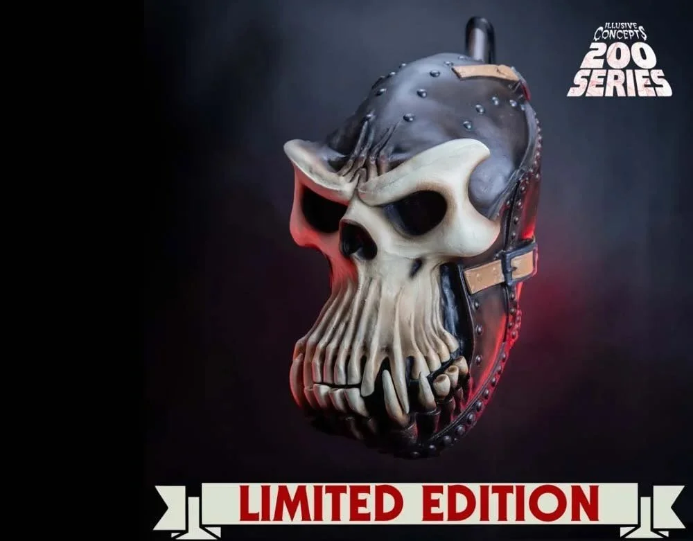 We are going a little retro and these Illusive Concepts masks arrive at the Manor next week so reserve your copy now at Lordgrimley.com 

@trick_or_treat_studios #illusiveconcepts #halloween #mask #horror #monster
