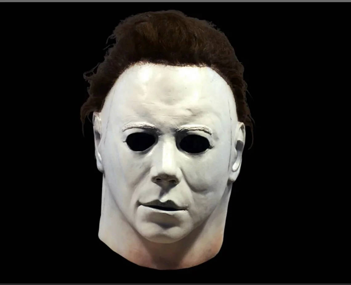 The 78 Myers the Shape mask and coveralls are both back in stock at Lordgrimley.com Our Sale has arrived 😈Use code OCTOBER26(All caps) at checkout for 15% off orders over $30 #myers #michaelmyers #halloweenthemovie #trickoetreat @trick_or_treat_stud