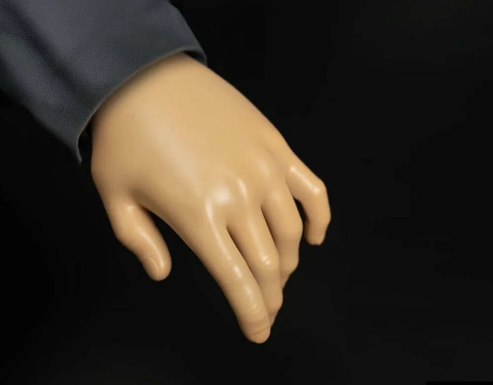 Trick or Treat Studios - Officially Licensed Goosebumps Slappy Dummy Prop Halloween Plastic Puppet Prop - Lord Grimley's Manor