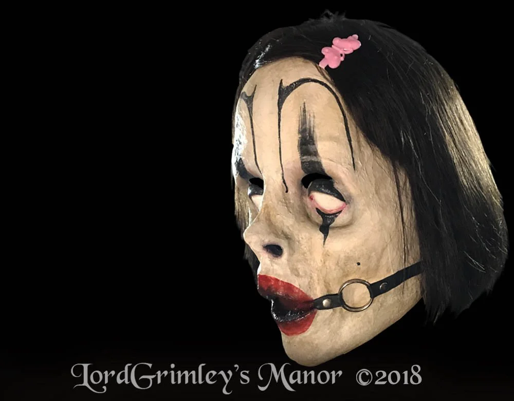 Trick or Treat Studios - Officially Licensed American Horror Story Cult - Ball Gag - Halloween Mask - Lord Grimley's Manor