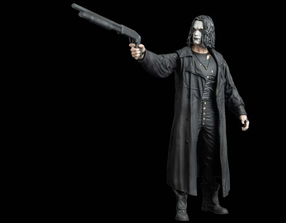 Trick or Treat Studios - Officially Licenced Scream Greats - The Crow Eric Draven 8" Figure - Lord Grimley's Manor