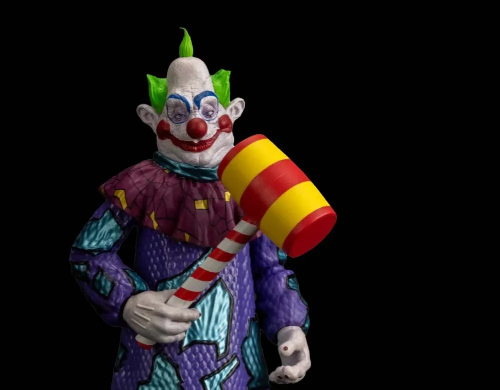 Trick or Treat Studios - Officially Licenced Scream Greats - Killer Klowns From Outer Space Jumbo 8" Figure - Lord Grimley's Manor