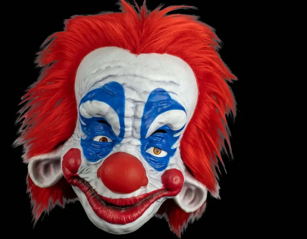 Officially Licensed Killer Klowns From Outer Space - Rudy Deluxe Injection Halloween Mask - Lord Grimley's Manor
