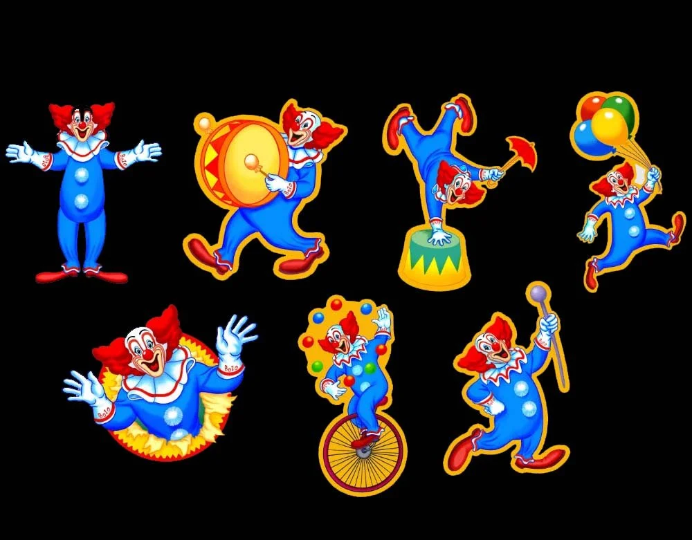 Bozo the Clown Wall Decor Collection