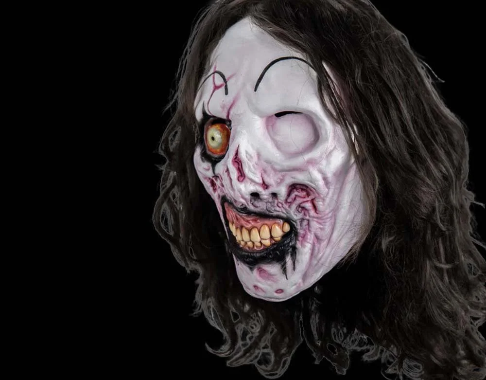 Trick or Treat Studios - Officially Licensed Terrifier 3 Victoria Heyes The Clown Halloween Mask - Lord Grimley's Manor