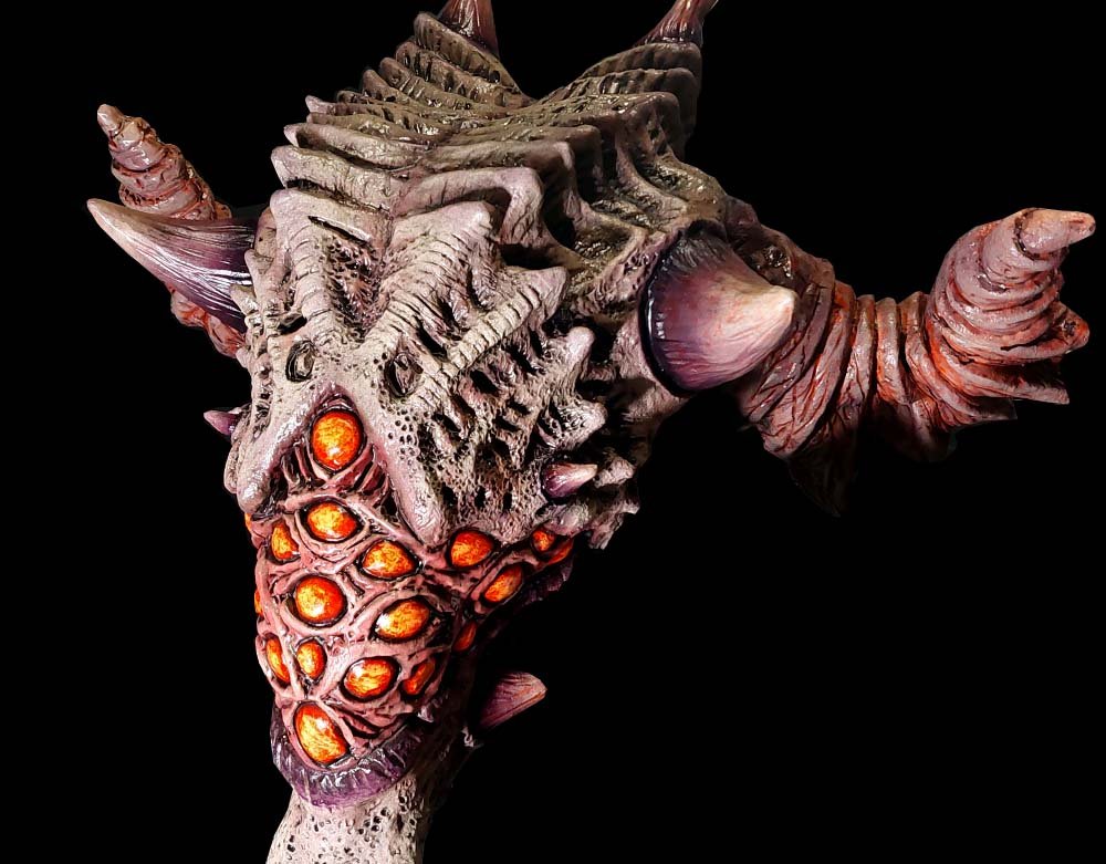 Aurixis Alien - Eater of Worlds - Latex Mask