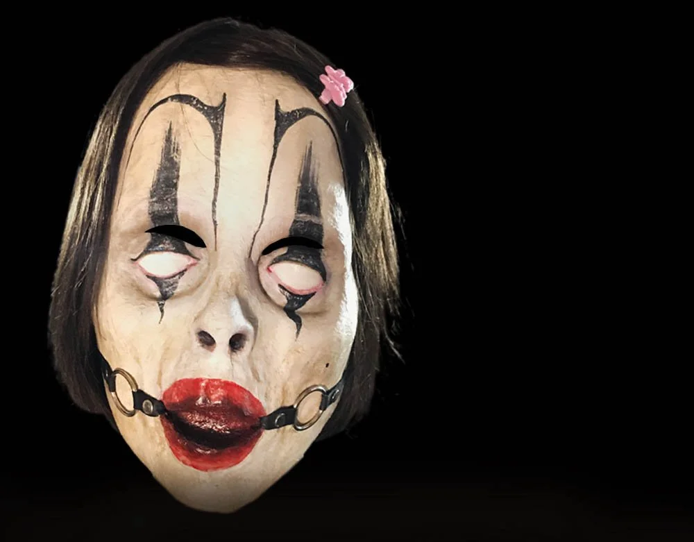 Trick or Treat Studios - Officially Licensed American Horror Story Cult - Ball Gag - Halloween Mask - Lord Grimley's Manor
