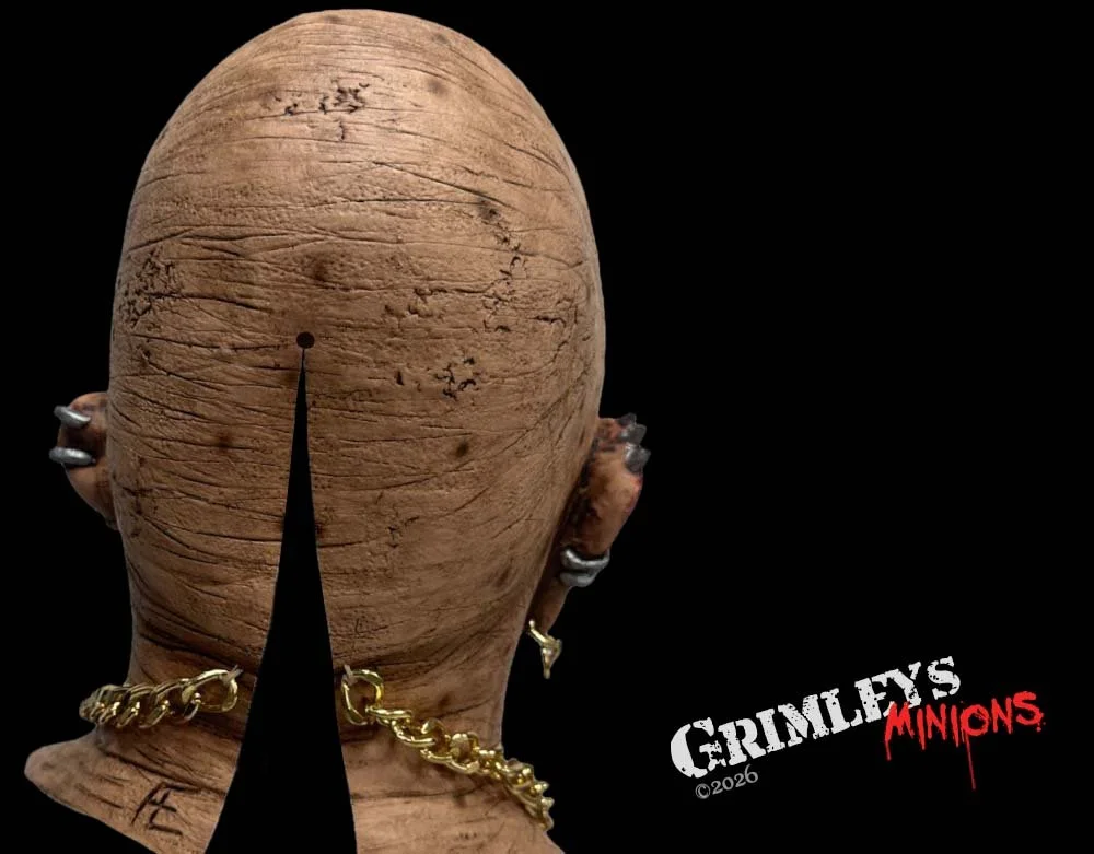 Greed The Gig Boss - 7 Deadly Sins Series Halloween Latex Mask - Lord Grimley's Manor Exclusive Halloween Mask