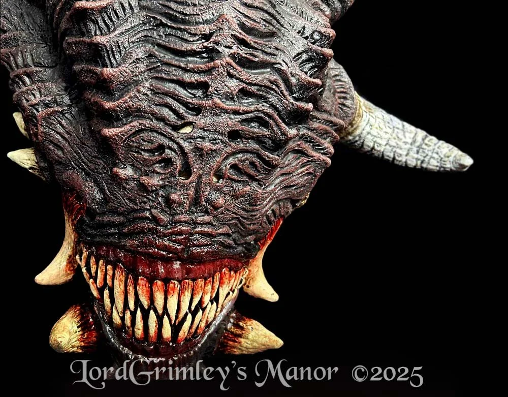 Ghoulish Productions - Alien Demon from Rigel 7 - Halloween Latex Mask - Lord Grimley's Manor
