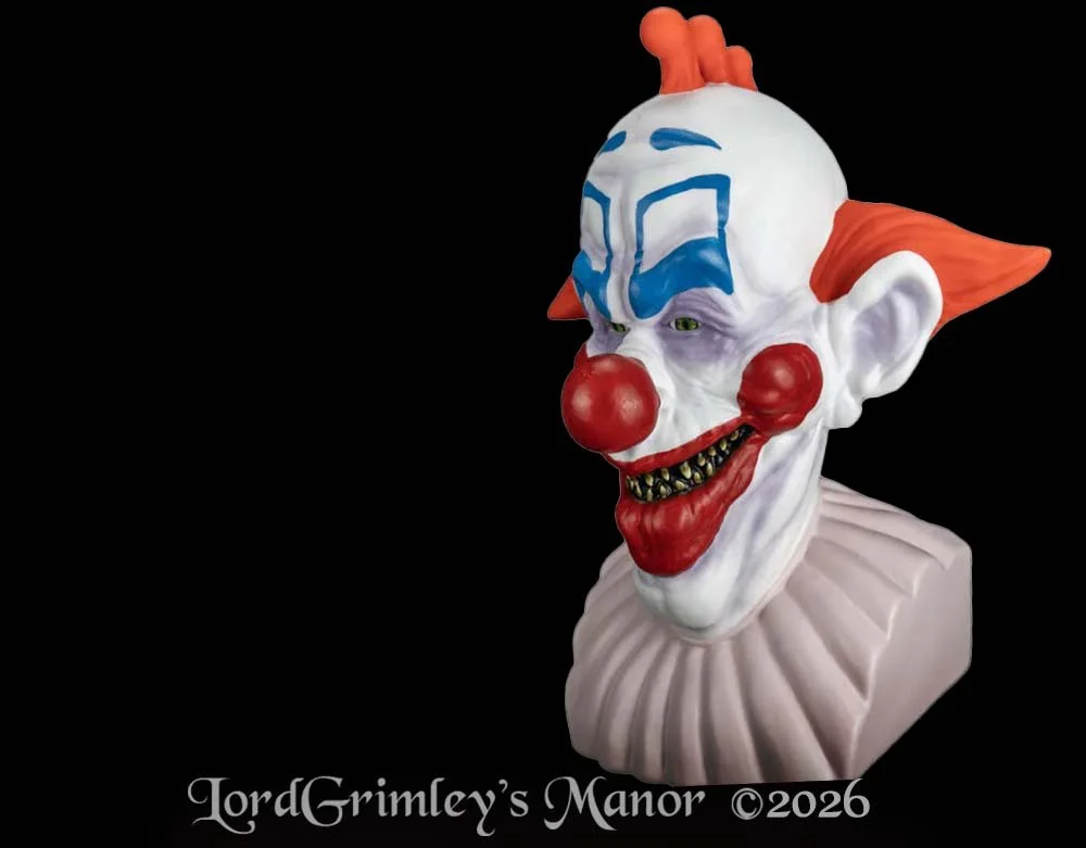 Trick or Treat Studios - Officially Licensed Killer Klowns from Outer Space - Slim Vinyl Coin Bank Lord Grimley's Manor
