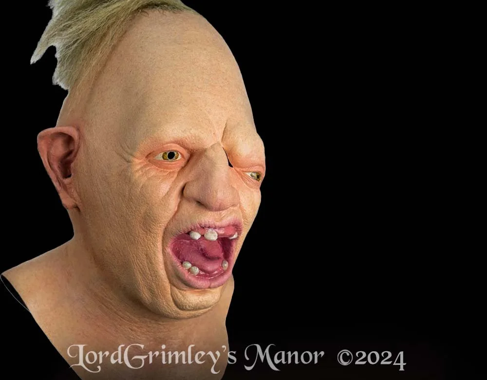 Trick or Treat Studios - Officially Licensed The Goonies Sloth Mask - Retro Halloween Latex Mask - Lord Grimley's Manor