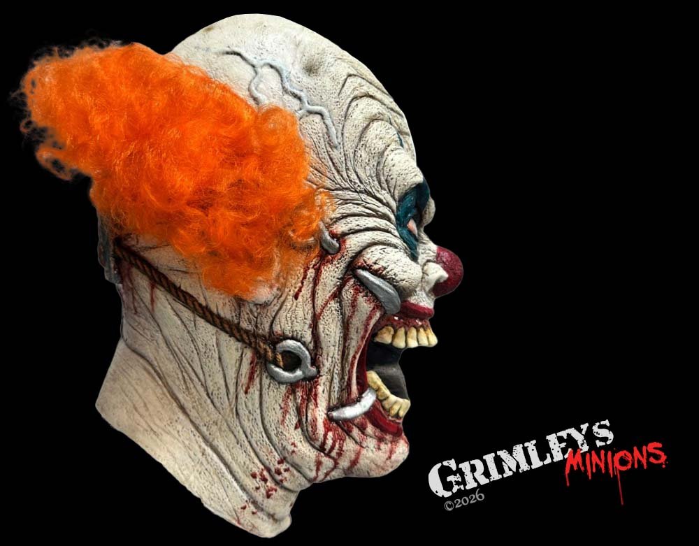 Envy Killer Clown - 7 Deadly Sins Series Halloween Latex Mask - Lord Grimley's Manor Exclusive Halloween Mask