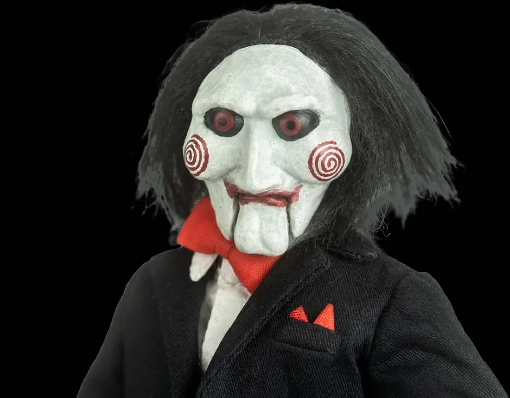 Trick or Treat Studios - Officially Licensed Saw Billy Puppet on Tricycle Figure - Lord Grimley's Manor