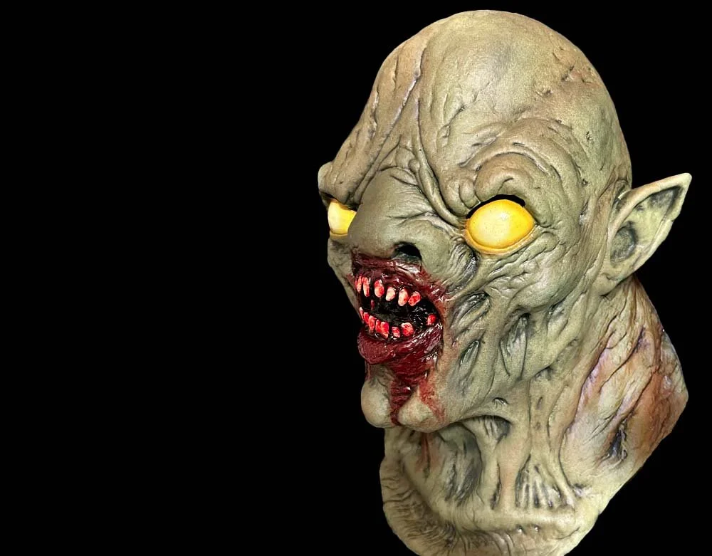 Trick or Treat Studios - Officially Licensed CHUD Sewer Monster - Retro Halloween Latex Mask - Lord Grimley's Manor