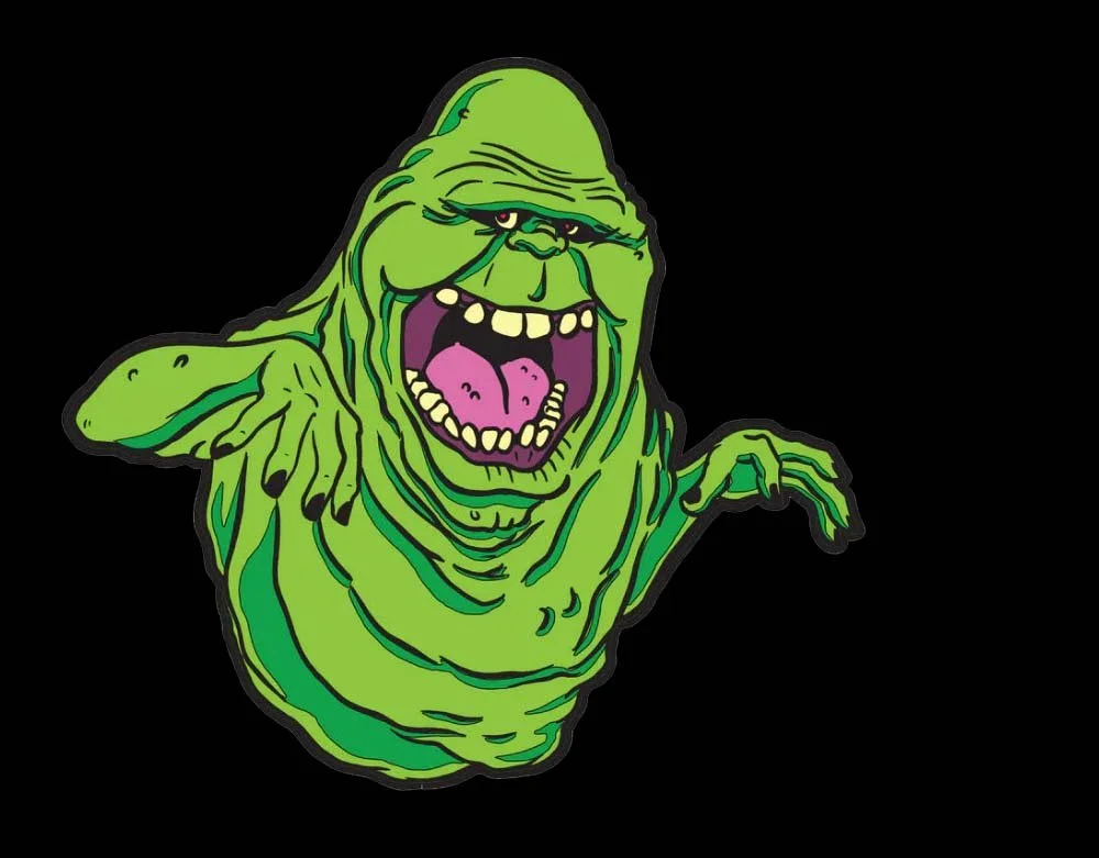 Trick or Treat Studios - Officially Licensed Ghostbusters Slimer - Glow in the Dark Enamel Pin - Lord Grimley's Manor