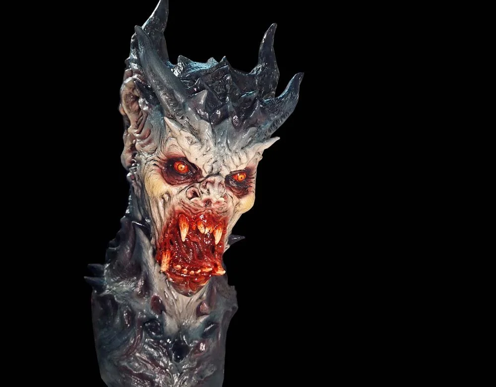 Ghoulish Productions - Demon Vampire Lord of Strad - Halloween Mask - Lord Grimley's Manor