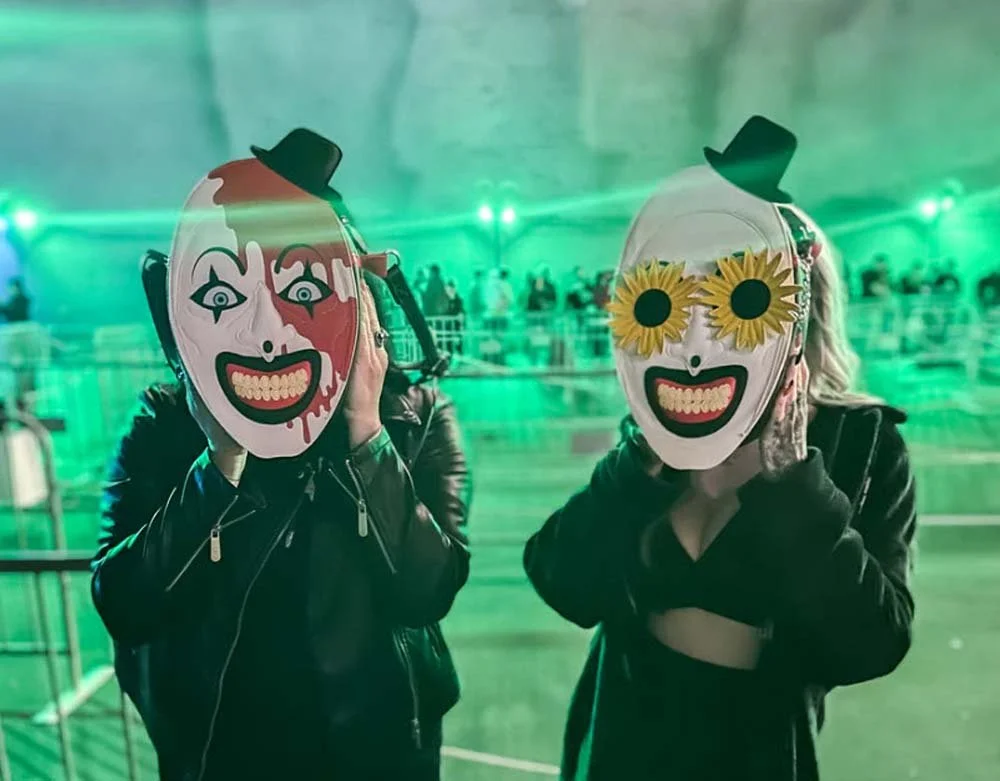 Trick or Treat Studios - Officially Licensed Terrifier 2 Bloody Art The Clown Halloween Clown Bag - Lord Grimley's Manor