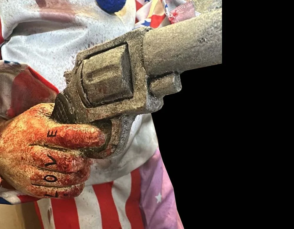 ScarePros - Officially Licensed House of 1000 Corpses - Captain Spaulding 36" Poseable Doll Prop  - Poseable Halloween Doll - Lord Grimley's Manor