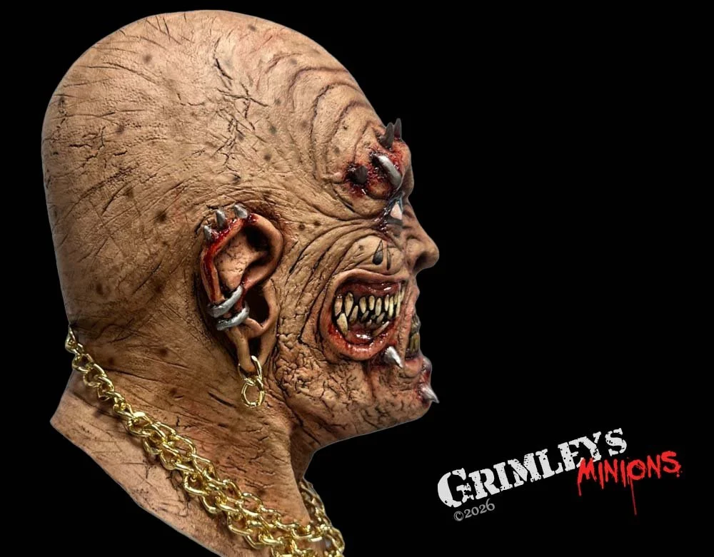 Greed The Gig Boss - 7 Deadly Sins Series Halloween Latex Mask - Lord Grimley's Manor Exclusive Halloween Mask