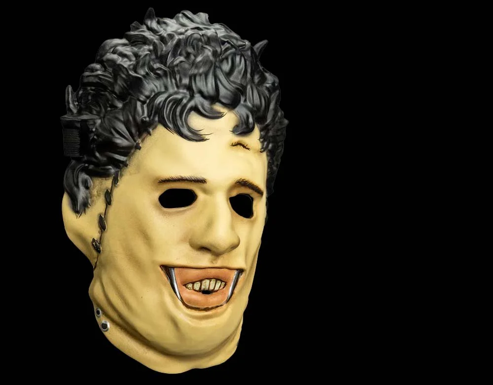 Trick or Treat Studios - Officially Licensed The Texas Chainsaw Massacre (1974) - Leatherface Killing Retro - Deluxe Injection Half Mask - Lord Grimley's Manor