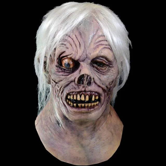 Trick or Treat Studios - Officially Licensed - Walking Dead Shock Walker - Halloween Latex Mask - Lord Grimey's Manor