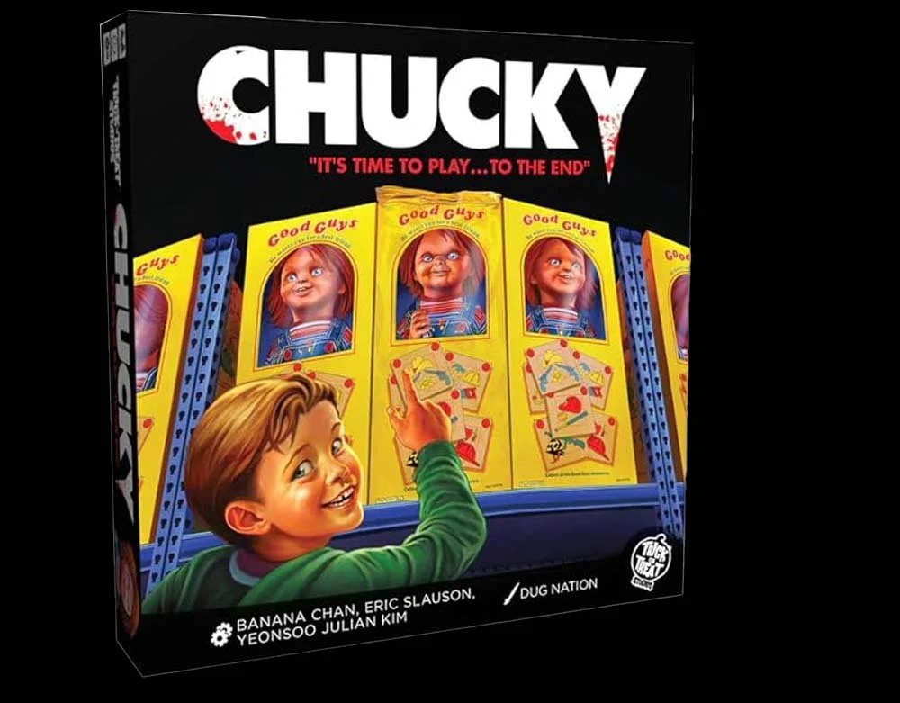 Trick or Treat Studios - Officially Licensed Chucky Board Game - Lord Grimley's Manor