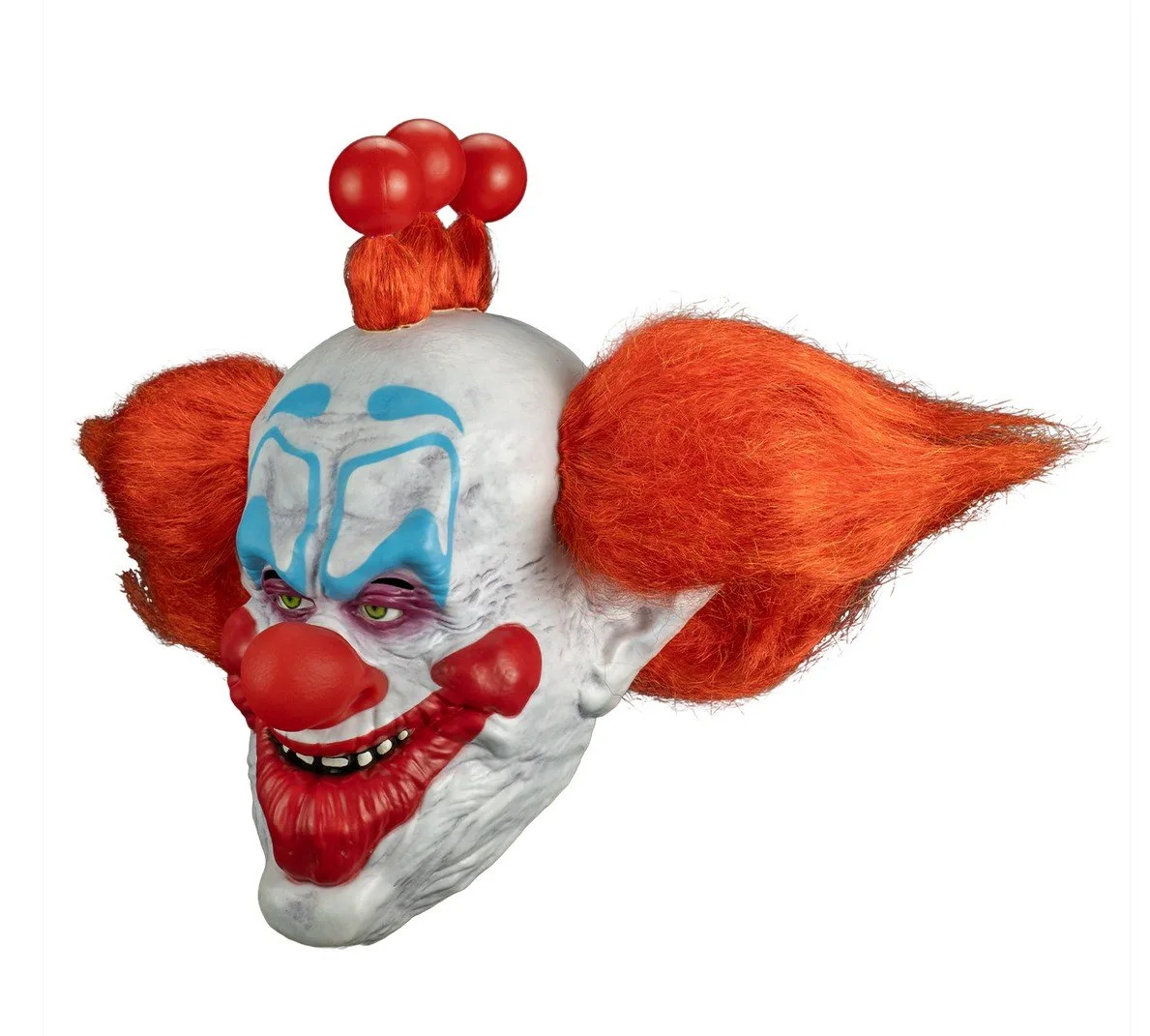 Trick or Treat Studios - Officially Licensed Slim Killer Clown From Outer Space - Halloween Deluxe Injection Mask - Lord Grimley's Manor