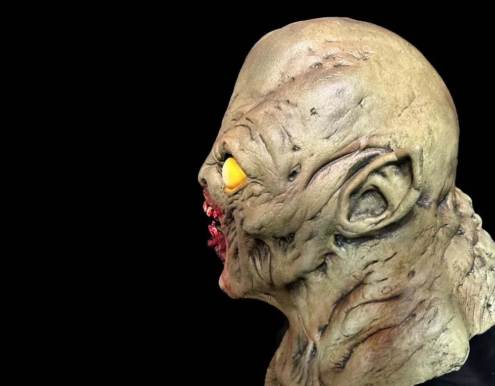 Trick or Treat Studios - Officially Licensed CHUD Sewer Monster - Retro Halloween Latex Mask - Lord Grimley's Manor
