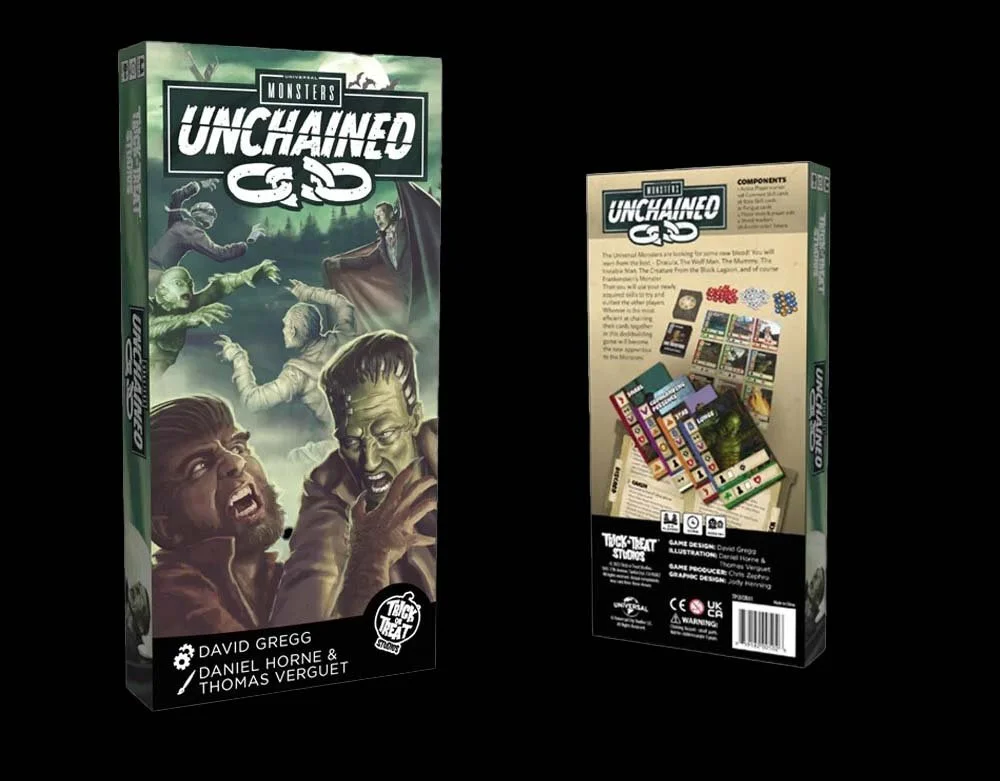 Trick or Treat Studios - Officially Licensed Universal Monsters Unchained Game - Lord Grimley's Manor