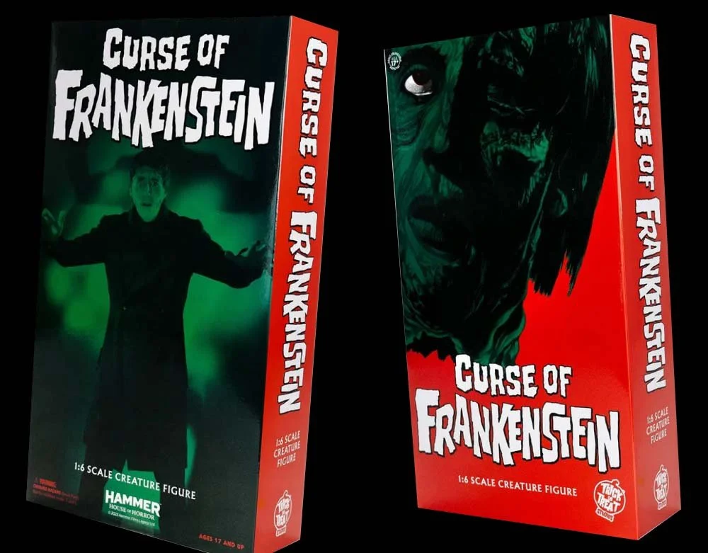 Trick or Treat Studios - Officially Licensed Hammer Horror The Curse of Frankenstein - The Creature 12" - Collector Statue - Lord Grimley's Manor