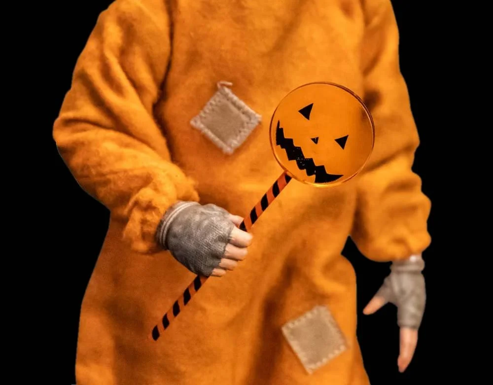 Trick or Treat Studios - Officially Licensed Trick R Treat Sam Deluxe 10" Poseable Action Figure 1:6 Scale - Lord Grimley's Manor