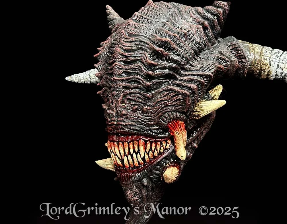 Ghoulish Productions - Alien Demon from Rigel 7 - Halloween Latex Mask - Lord Grimley's Manor