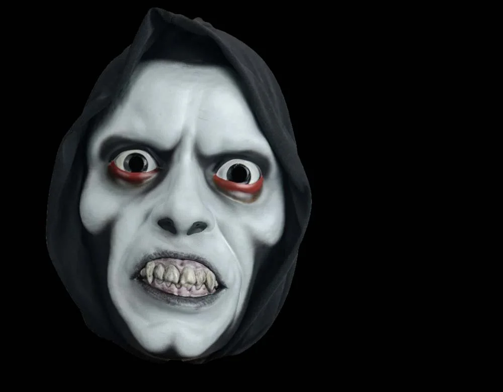 Trick or Treat Studios - Officially Licensed - The Exorcist Pazuzu Injection Halloween Mask  - Lord Grimley's Manor