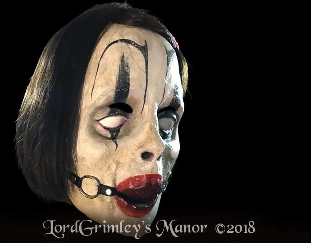 Trick or Treat Studios - Officially Licensed American Horror Story Cult - Ball Gag - Halloween Mask - Lord Grimley's Manor