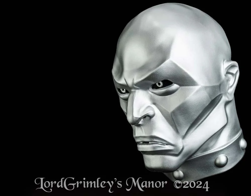 Trick or Treat Studios - Officially Licensed G.I. Joe - Destro (Vinyl) Halloween Mask - Lord Grimley's Manor