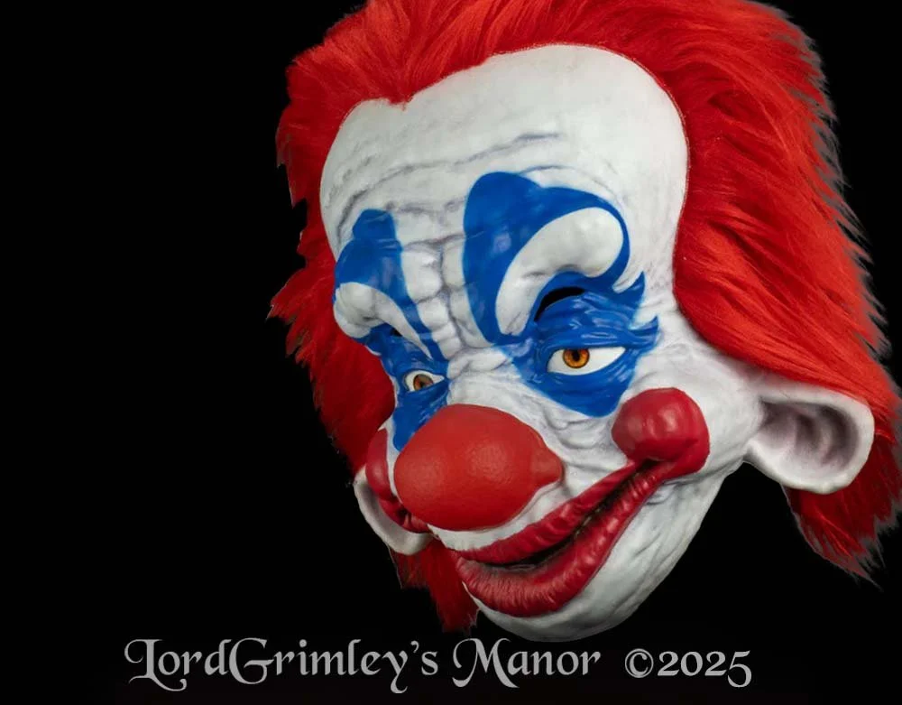 Officially Licensed Killer Klowns From Outer Space - Rudy Deluxe Injection Halloween Mask - Lord Grimley's Manor