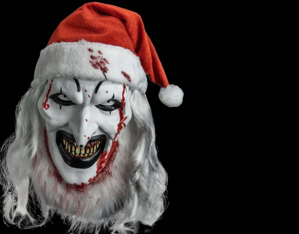 PREORDER Terrifier 3 - Santa Bloody Art The Clown - Deluxe Injection Mask