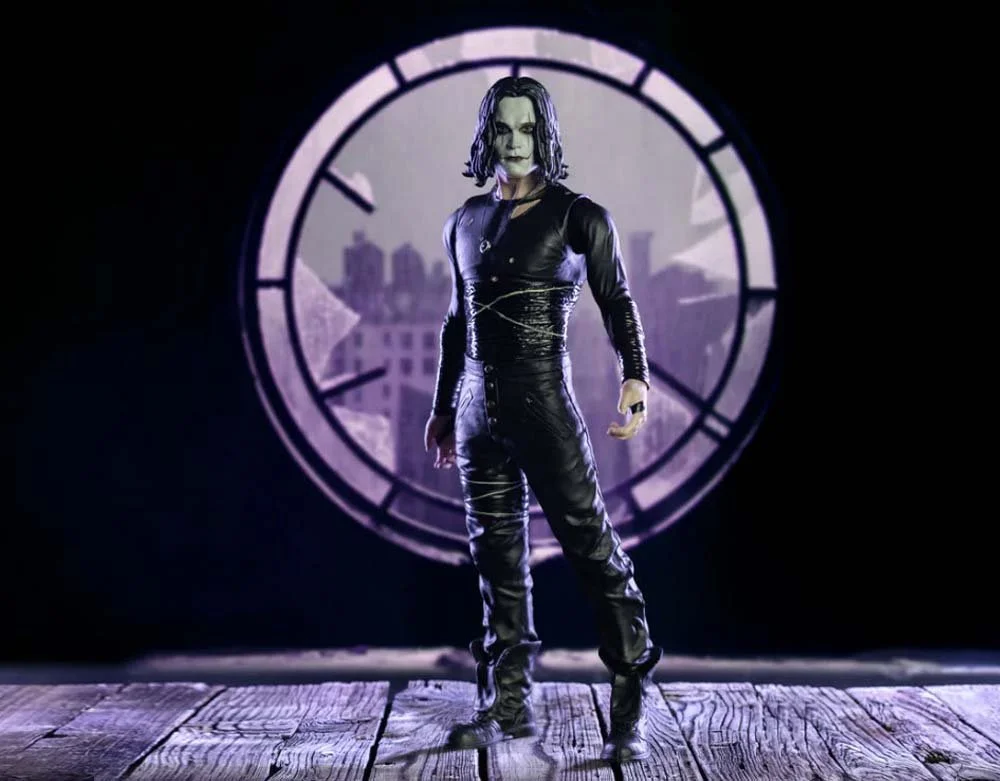 Trick or Treat Studios - Officially Licenced Scream Greats - The Crow Eric Draven 8" Figure - Lord Grimley's Manor