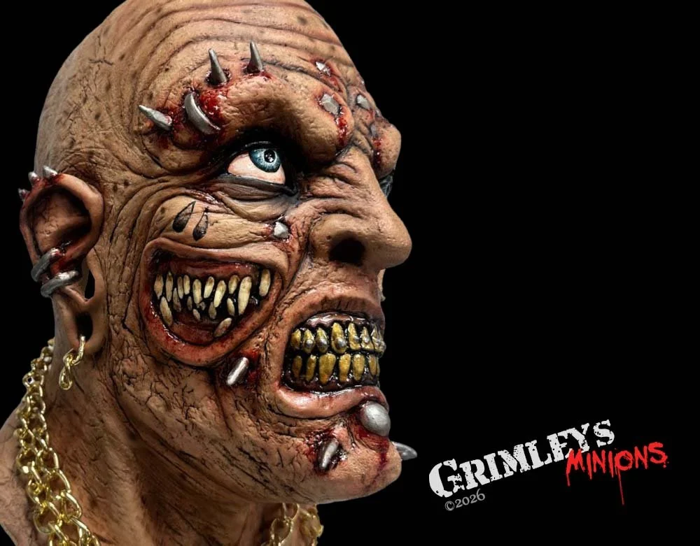 Greed The Gig Boss - 7 Deadly Sins Series Halloween Latex Mask - Lord Grimley's Manor Exclusive Halloween Mask