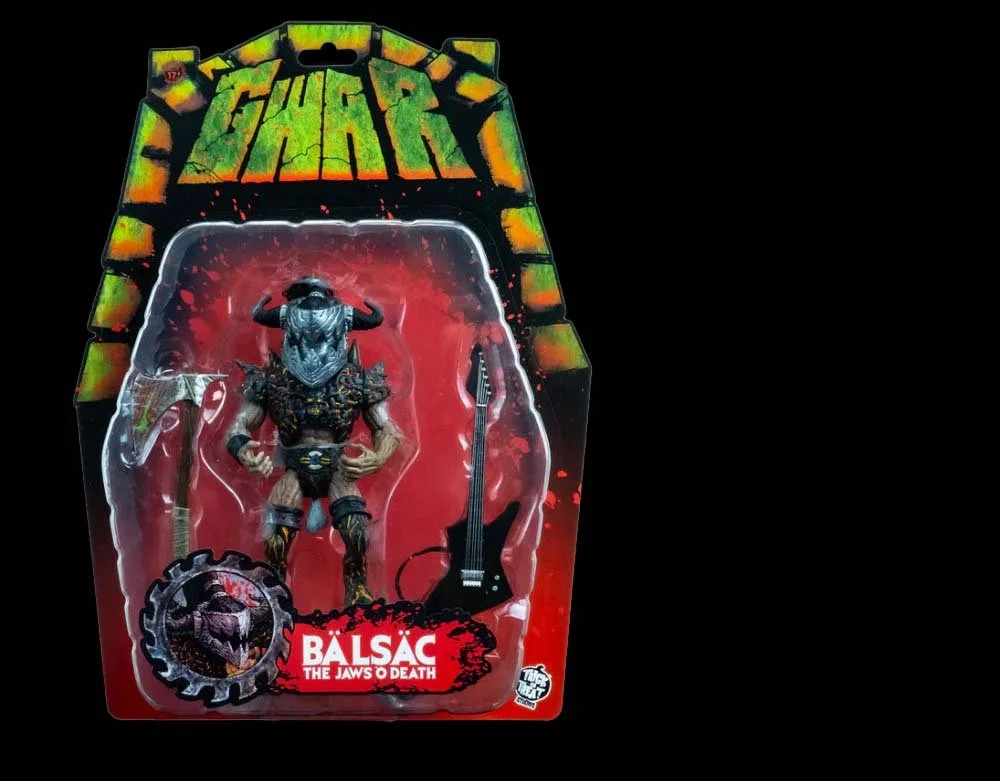 Trick or Treat Studios - Officially Licensed GWAR - Balsac The Jaws O' Death - 5" Action Figure - Lord Grimley's Manor