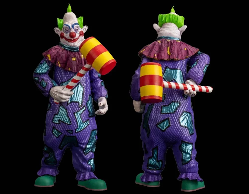 Trick or Treat Studios - Officially Licenced Scream Greats - Killer Klowns From Outer Space Jumbo 8" Figure - Lord Grimley's Manor