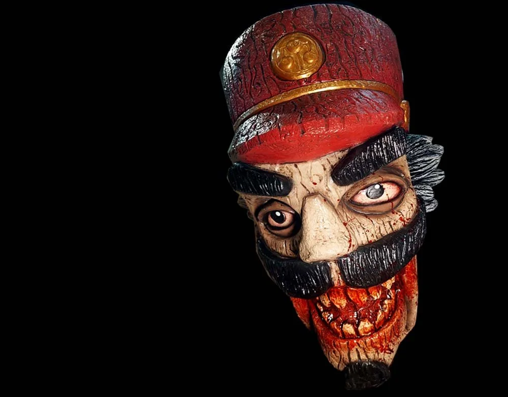 PREORDER - Evil Nutcracker Soldier - Nightmares of Christmas - Halloween Mask