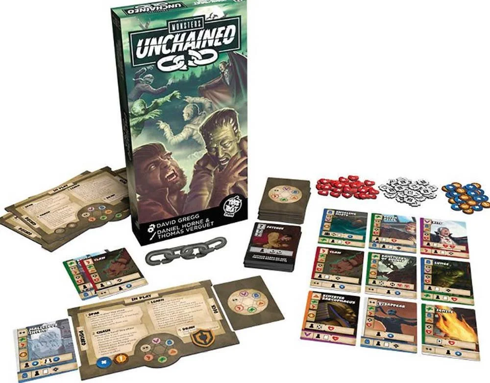 Trick or Treat Studios - Officially Licensed Universal Monsters Unchained Game - Lord Grimley's Manor
