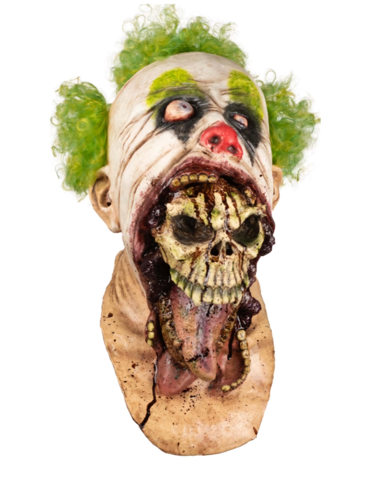 Ghoulish Productions - Blurp Charlie Clown Variant - Killer Clown Latex Mask - Lord Grimley's Manor