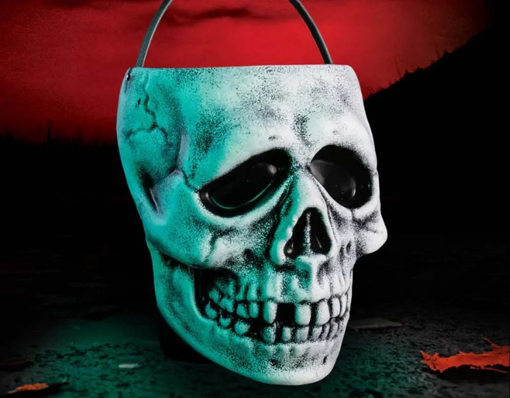 Limited Edition - Don Post Skull - Candy Pail