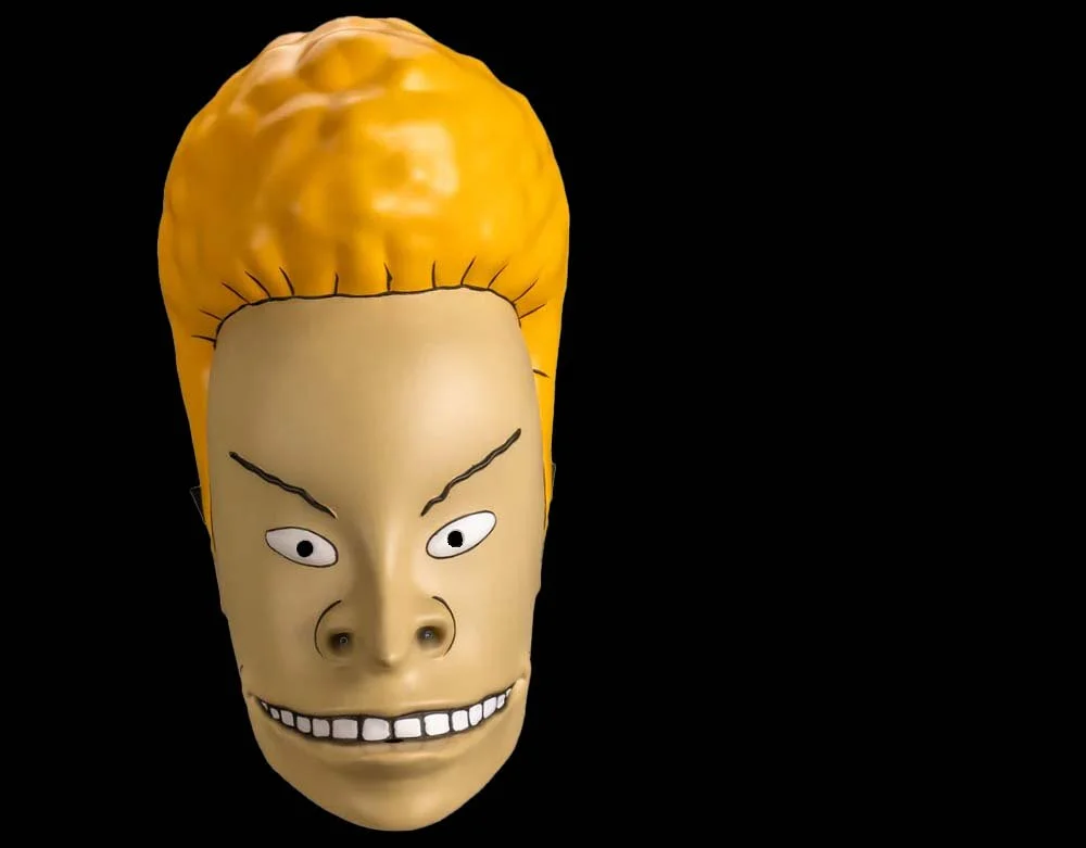Trick or Treat Studios - Officially Licensed - Beavis & Butt-Head Injection Halloween Mask  - Lord Grimley's Manor